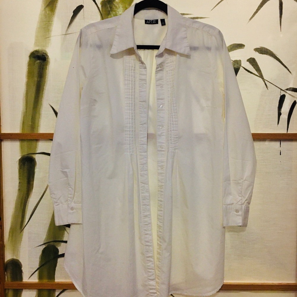 Apt 9 Structured Button-down Mini Shirt Dress